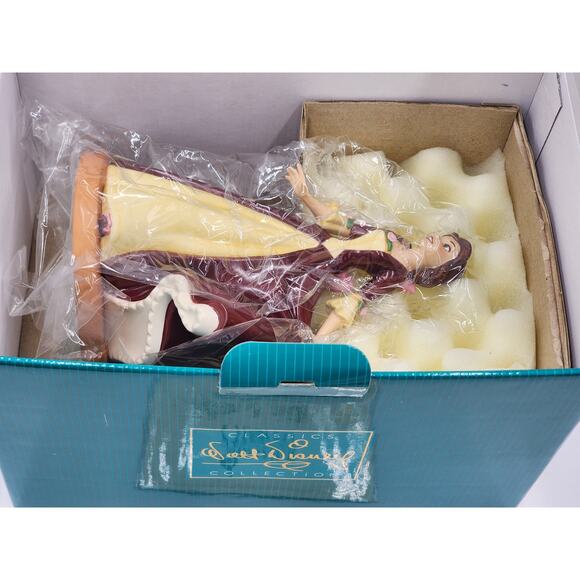 WDCC Belle Holiday Princess Gift of Love Beauty Beast Disney Retired COA Box - Picture 6 of 16